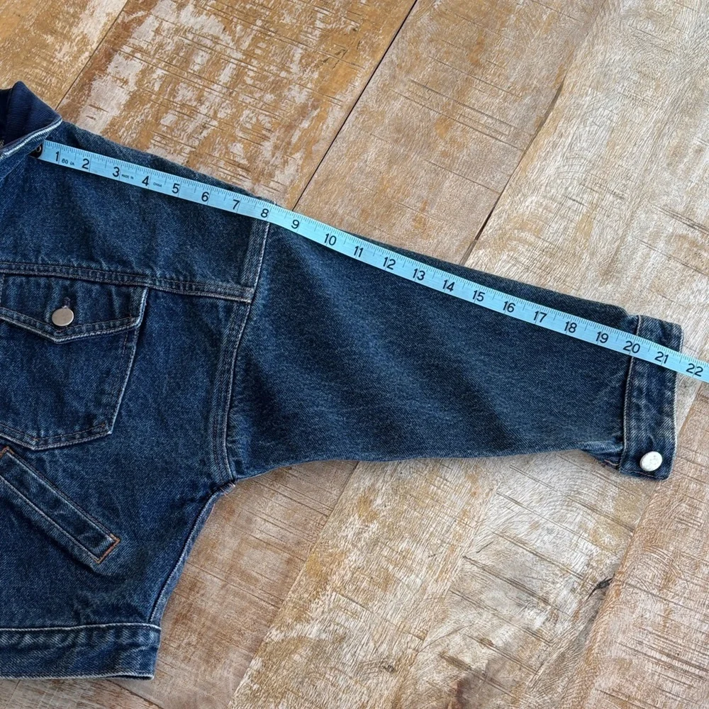 Vintage OshKosh Kids Oversized Denim Jacket size 7